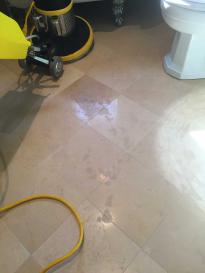 Marble Floor Restoration :: Palsor Kitchen & Bath